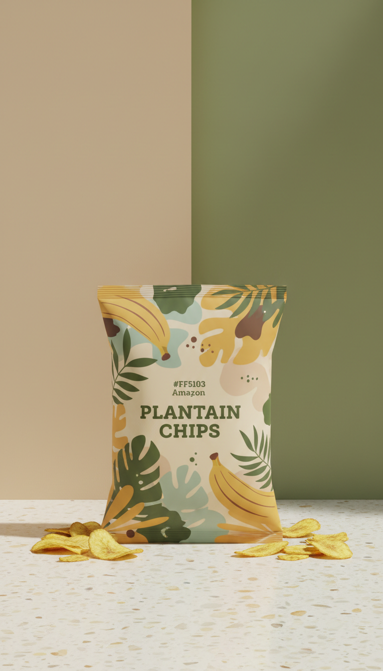 Amazonian Plantain Chips Thin Cut
